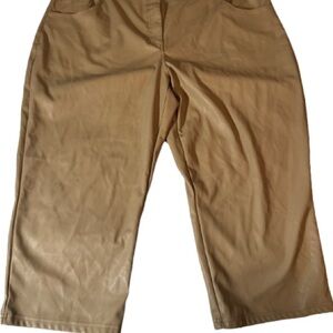 Tan Cropped Pants